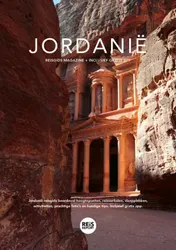Omslag van Jordanië reisgids magazine 2024