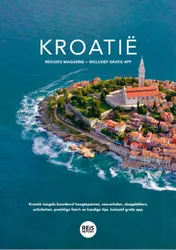 Omslag van Kroatië reisgids magazine