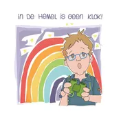 Omslag van In de hemel is geen klok