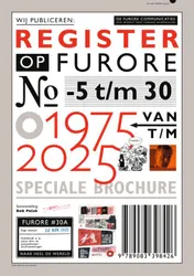 Omslag van Register op Furore No. -5 t/m 30 (1975-2025)