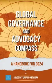Omslag van Global Governance and Advocacy Compass: A Handbook for 2024