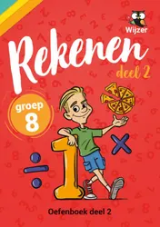 Omslag van Rekenen Groep 8 Oefenboek - deel 2
