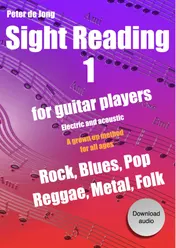 Omslag van Sight Reading for Guitar Players 1