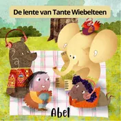 Omslag van De lente van Tante Wiebelteen