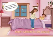 Omslag van Saar Gebaar in de avond