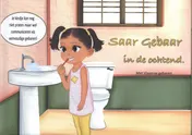 Omslag van Saar Gebaar in de ochtend (Vlaamse gebaren)
