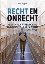 Omslag van Recht en onrecht na de tweede wereldoorlog