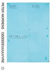Omslag van Peter Morrens