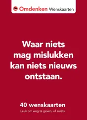 Omslag van 40 Omdenken wenskaarten