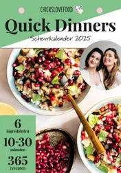 Omslag van Quick Dinners scheurkalender 2025