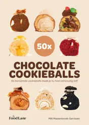 Omslag van 50x Chocolatecookieballs