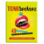 Omslag van Tongbrekers: 48 lekkerbekkende struikel- en stuiterzinnen