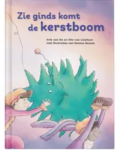 Omslag van Zie ginds komt de kerstboom