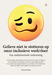 Omslag van Gelieve niet te stotteren op onze inclusieve werkvloer