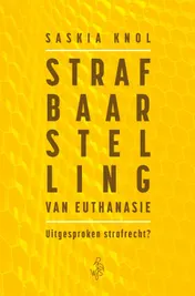 Omslag van Strafbaarstelling van euthanasie