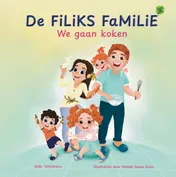 Omslag van De Filiks Familie. We gaan koken