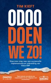 Omslag van Odoo doen we zo!
