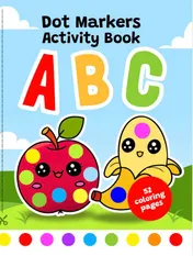 Omslag van Dot Markers Activity Book ABC