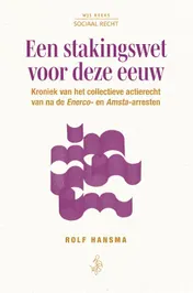 Omslag van Een stakingswet voor deze eeuw