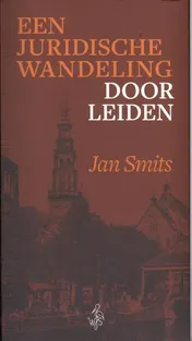 Omslag van Een juridische wandeling door Leiden