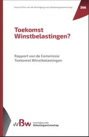 Omslag van Toekomst winstbelastingen?