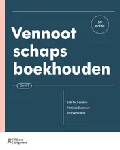 Omslag van Vennootschapsboekhouden
