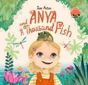 Omslag van Anya and a Thousand Fish (Anya en de Duizend Vissen)