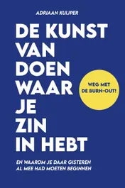 Omslag van De kunst van het doen waar je zin in hebt