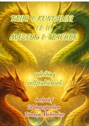 Omslag van Reiki & Kundalini I & II Master & Teacher Zelfstudieboek