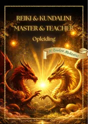 Omslag van Reiki & Kundalini Master & Teacher Zelfstudieboek