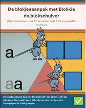 Omslag van De blokjesaanpak met Blokkie de blokschuiver (uitgebreide versie)