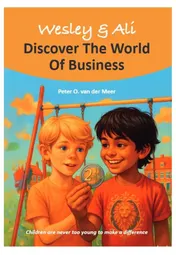 Omslag van Wesley & Ali Discover The World Of Business