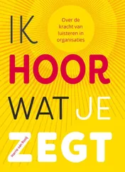 Omslag van Ik hoor wat je zegt