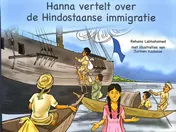 Omslag van Hanna vertelt over de Hindostaanse immigratie