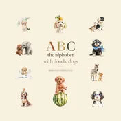 Omslag van ABC: the alphabet with doodle dogs