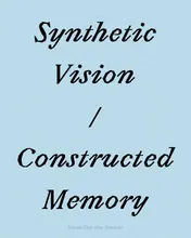 Omslag van Synthetic Vision / Constructed Memory