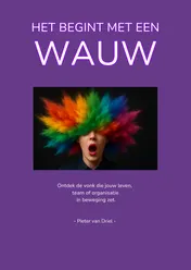 Omslag van Het begint met een WAUW