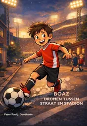 Omslag van BOAZ - Dromen tussen straat en stadion