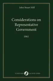 Omslag van Considerations on Representative Government
