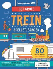 Omslag van Het grote trein spelletjesboek