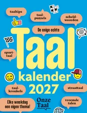 Omslag van Taalkalender 2027