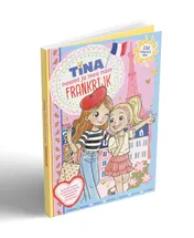 Omslag van Tina neemt je mee naar Frankrijk