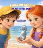Omslag van Luna en Storm en het zeepaardje Zilver