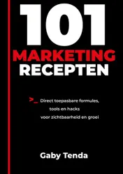 Omslag van 101 Marketingrecepten