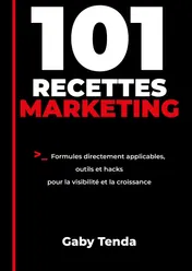 Omslag van 101 Recettes marketing