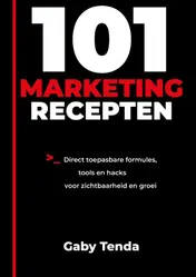 Omslag van 101 Marketingrecepten