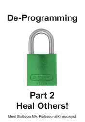 Omslag van De-Programming Part 2 Heal others1