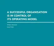 Omslag van A Successful Organisation Is in Control of Its Operating Model