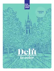 Omslag van Delft in color