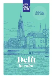 Omslag van Delft in color